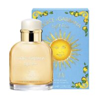 DOLCE GABBANA Limited Edition Light Blue Sun For Him Eau de Toilette 75ml Parfum Drops