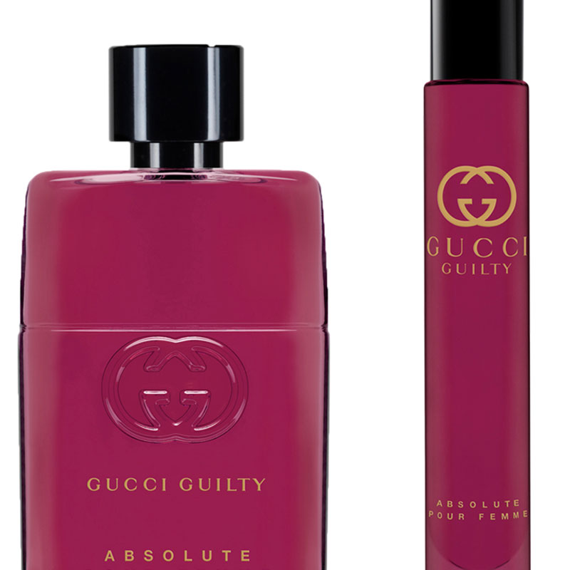 GUCCI Guilty Absolute Eau de Parfum for Her 90ml Fragrance Gift Set ...