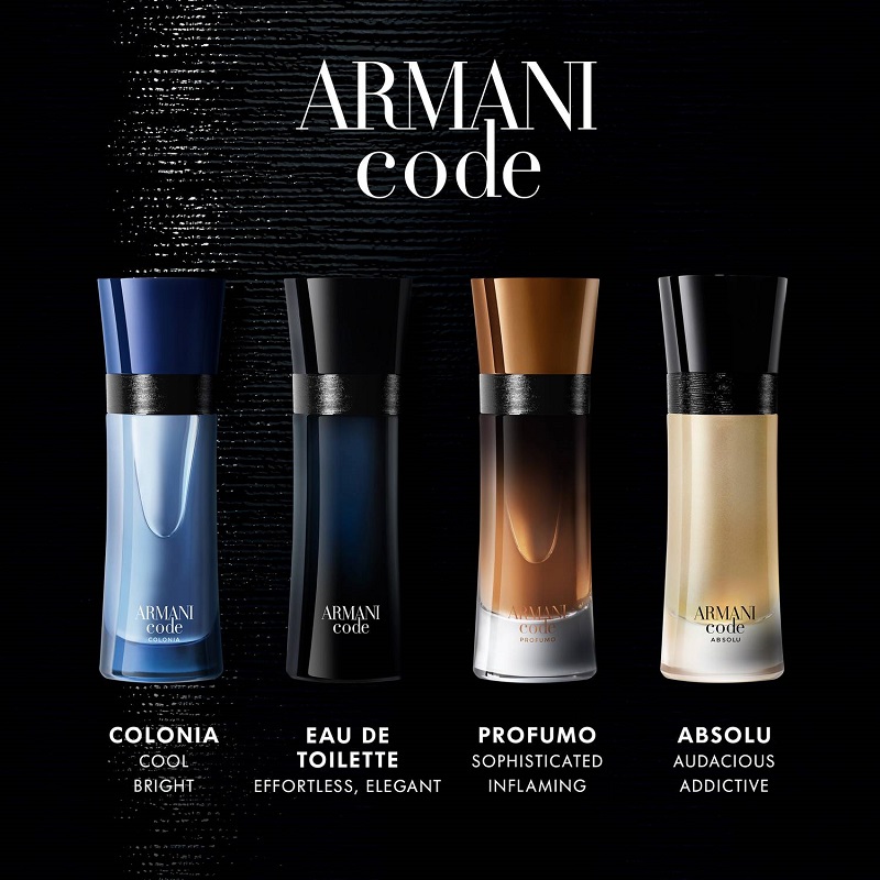 ARMANI Code Absolu Eau De Parfum 60ml Parfum Drops